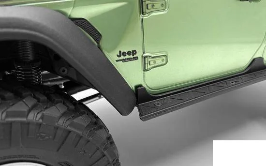 Metal Logo Decal Sheet for Axial 1:10 SCX10 III Jeep (Gladiator/Wrangler) (Black) RC4WD — image 4 of 5