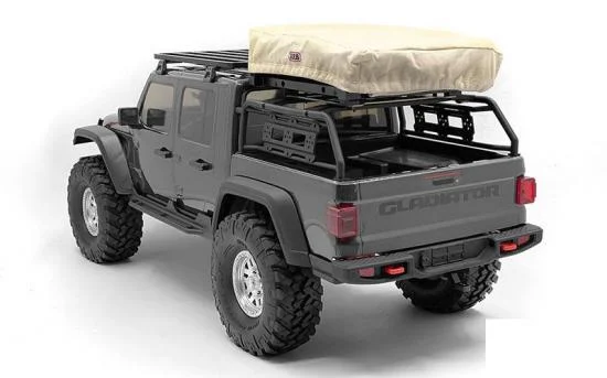 Adventure Rooftop Tent Steel Rack for Axial 1:10 SCX10 III Jeep JT Gladiator RC4WD — image 6 of 7