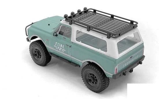 Micro Series Tube Roof Rack w/ Flood Lights for Axial SCX24 1/24 1967 Chevrolet C10 RC4WD — image 5 of 5