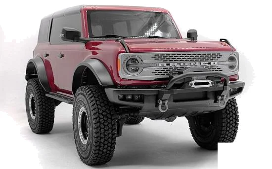 Grille Insert for Traxxas TRX-4 2021 Ford Bronco (Silver) RC4WD — image 4 of 6