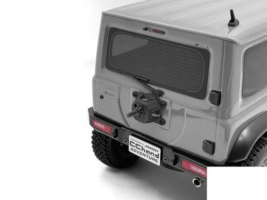 Spare Wheel and Tire Holder for MST 4WD Off-Road Car Kit W/ J4 Jimny Body RC4WD — image 5 of 6