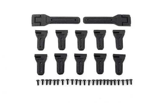Complete Door and Tailgate Hinge Set for Axial 1/6 SCX6 Jeep Wrangler RC4WD — image 1 of 7