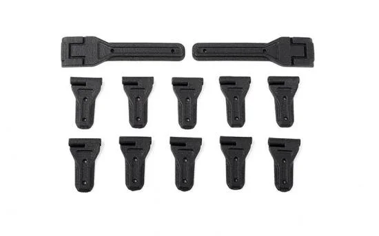 Complete Door and Tailgate Hinge Set for Axial 1/6 SCX6 Jeep Wrangler RC4WD — image 2 of 7