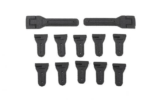 Complete Door and Tailgate Hinge Set for Axial 1:10 SCX10 Jeep Wrangler RC4WD — image 4 of 7