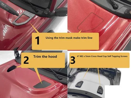 Hood Vents for Traxxas TRX-4 2021 Bronco RC4WD &mdash; image 5 of 6