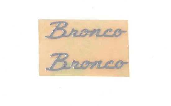 Body Decals for Traxxas TRX-4 2021 Ford Bronco (Silver) RC4WD — image 1 of 3