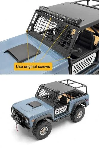 Windshield Guard for Axial SCX10 III Early Ford Bronco RC4WD &mdash; image 3 of 4