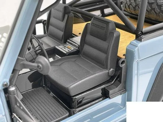 Bucket Seats for Axial SCX10 III Early Ford Bronco (Black) RC4WD — image 5 of 5