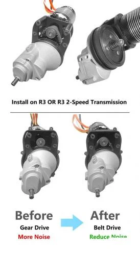 Belt Drive Kit for R3 Single / 2-Speed Transmissions RC4WD — image 5 of 5