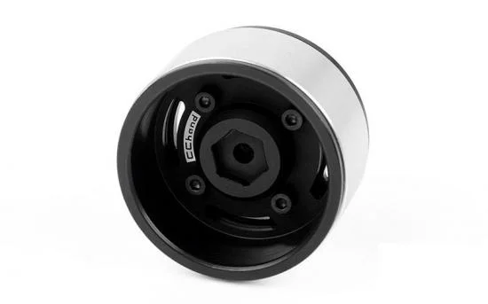 Analog 1.9 Aluminium CAP Wheels BLACK RC4WD Polished hub retro RC4WD — image 10 of 12