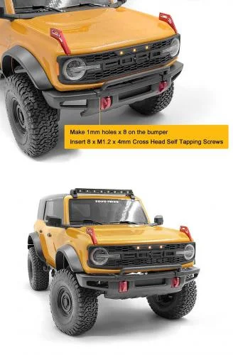 Tube Bumper Bar for Traxxas TRX-4 2021 Ford Bronco RC4WD — image 4 of 4