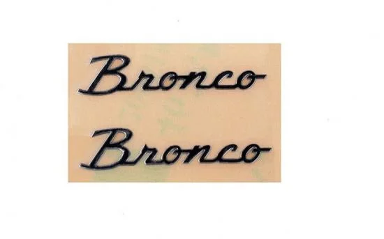 Body Decals for Traxxas TRX-4 2021 Ford Bronco (Black) RC4WD — image 1 of 3