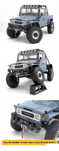 Classic Front Steel Bumper for Vanquish VS4-10 Phoenix RC4WD — image 4 of 4