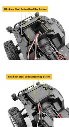 Front Receiver Box for Vanquish VS4-10 Phoenix RC4WD — image 6 of 7