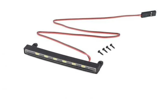 Roof LED Light Bar for Axial SCX24 Jeep Wrangler JLU and JT Gladiator RC4WD — image 1 of 5
