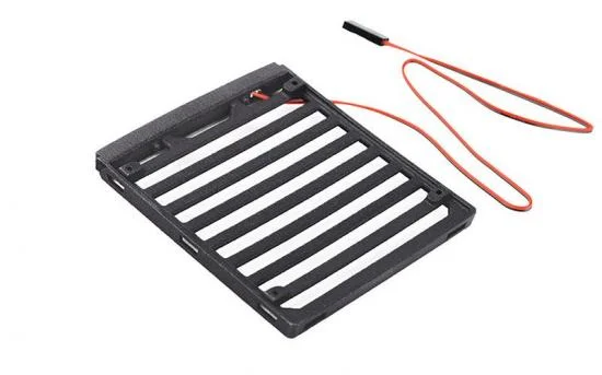 Flat Roof Rack w/ LED for Axial SCX24 JT Gladiator RC4WD — image 2 of 6