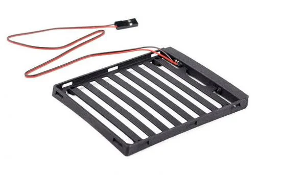 Flat Roof Rack w/ LED for Axial SCX24 JT Gladiator RC4WD — image 4 of 6