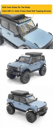 Snorkel for Axial SCX24 2021 Ford Bronco RC4WD — image 4 of 4