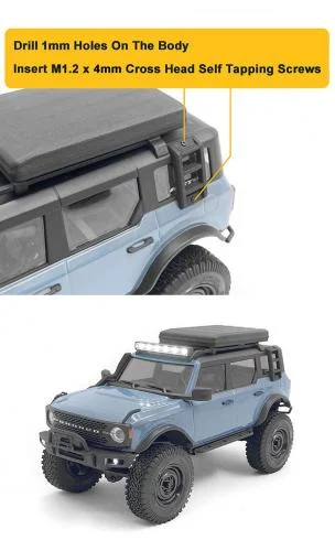Side Ladder for Axial SCX24 2021 Ford Bronco RC4WD &mdash; image 4 of 5