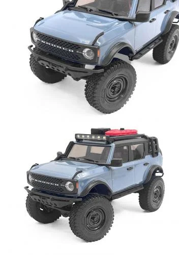 Front Tube Bumper for Axial SCX24 2021 Ford Bronco RC4WD — image 3 of 3