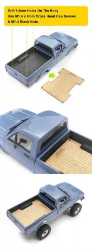 Wood Bed Flooring for RC4WD 1/24 Trail Finder 2 RC4WD — image 4 of 5