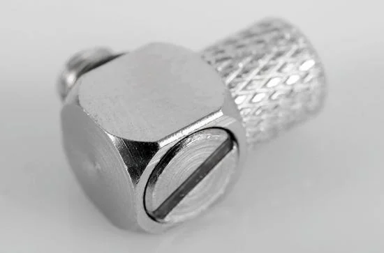 RC4WD Hydraulic Connector M5 x 4mm Tube (90deg) — image 2 of 5