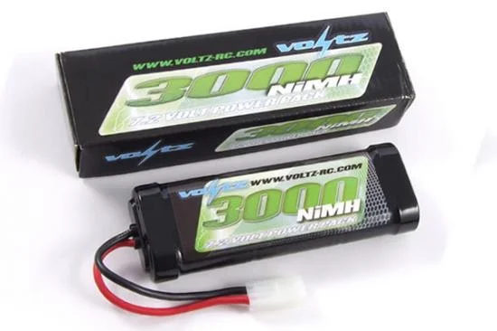 Voltz 3000mAh NiMh Stick Pack - 7.2v - Tamiya Connector — image 2 of 3