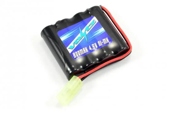 Voltz 4.8v NiMh - 800mah - Mini Tamiya Plug (HE00010) - Fits Hobby Engine Mining Truck and Wheeled Loader — image 2 of 3