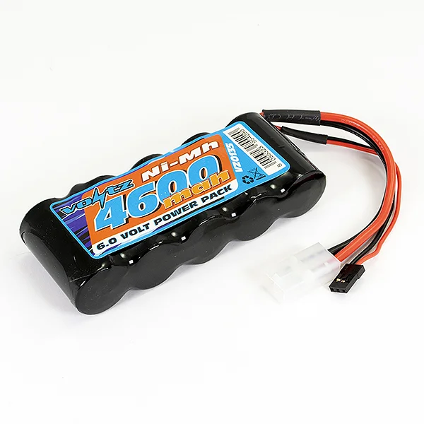 Voltz 4600Mah 6.0V Receiver Sub-C Stick Pack With BEC + Tamiya Connectors — image 2 of 2