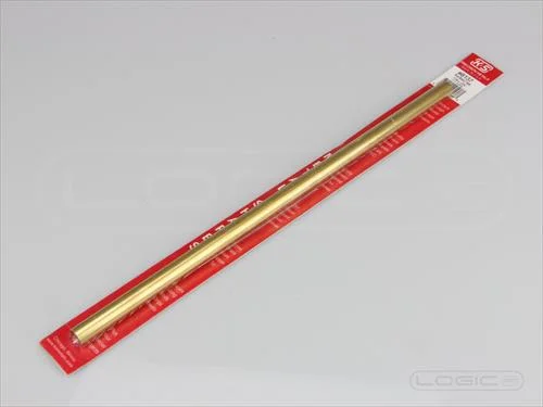 12 Inch Round Brass Tube 7/16 Inch (Pk1) .014 Wall — image 1 of 2