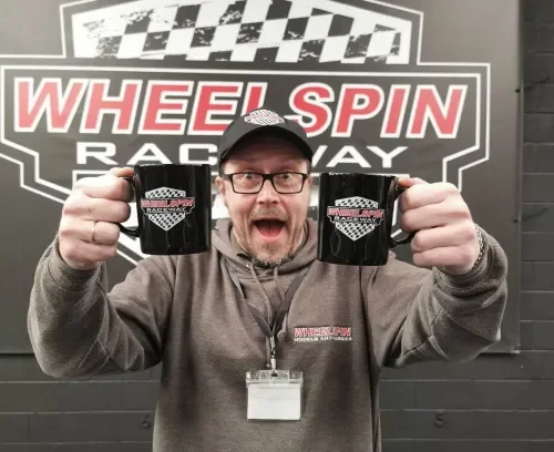 Wheelspin Raceway Mug — image 2 of 5