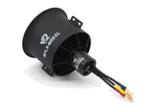 XFly 80mm Ducted Fan With 3280-Kv2200 Motor (6S Version) — image 5 of 6