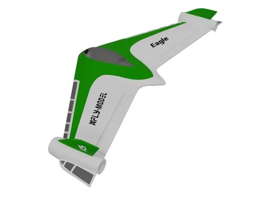 XFly Eagle 40mm EDF Flying Wing - PNP With Gyro - Green — image 9 of 12