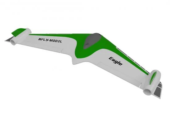 XFly Eagle 40mm EDF Flying Wing - PNP With Gyro - Green — image 6 of 12