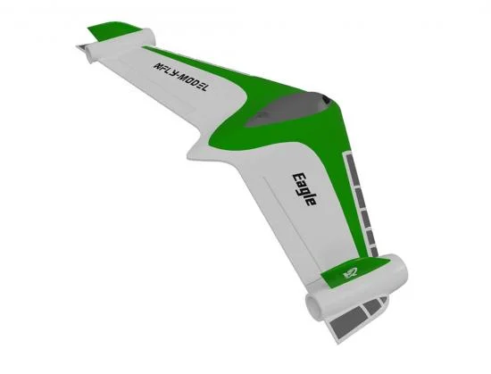 XFly Eagle 40mm EDF Flying Wing - PNP With Gyro - Green — image 5 of 12