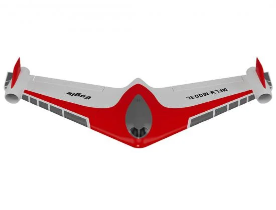 XFly Eagle 40mm EDF Flying Wing - PNP With Gyro - Red — image 2 of 12