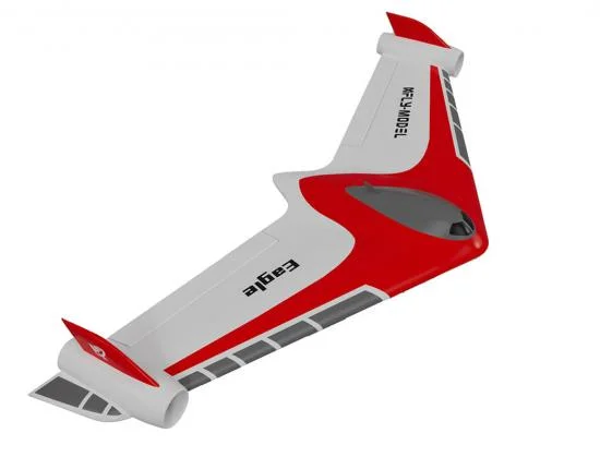XFly Eagle 40mm EDF Flying Wing - PNP With Gyro - Red — image 4 of 12