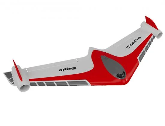 XFly Eagle 40mm EDF Flying Wing - PNP With Gyro - Red — image 3 of 12