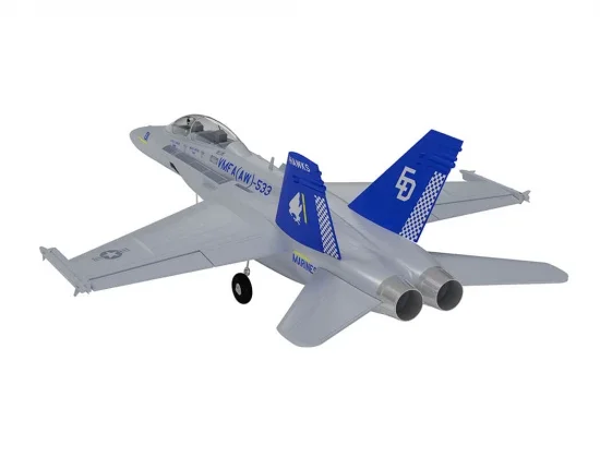 XFly Twin 40mm F-18 EDF 705mm Jet - Grey — image 4 of 14