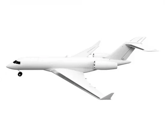 XFly Twin 40mm J-65 EDF Business Jet PNP - White — image 2 of 5