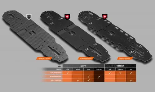 XRay X4 Graphite Chassis 2.2mm &mdash; image 2 of 2