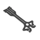 XRay T2 Adj. Upper Deck 2.5mm Graphite - Multi-Flex Technology — image 2 of 2