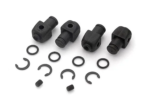 XRay Upper Susp. Holder + C-Clips + O-Ring ( Set )