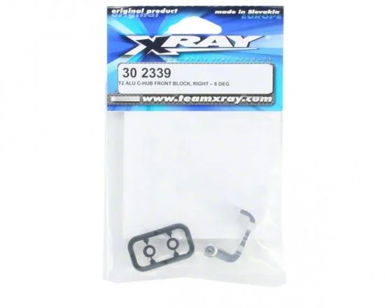 XRay T2 Aluminium C-Hub Front Block, Right - 6 Deg. — image 3 of 3