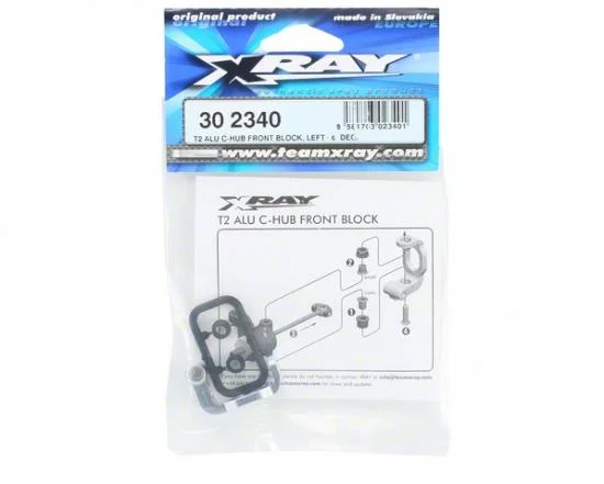 XRay T2 Aluminium C-Hub Front Block, Left - 6 Deg. — image 3 of 3