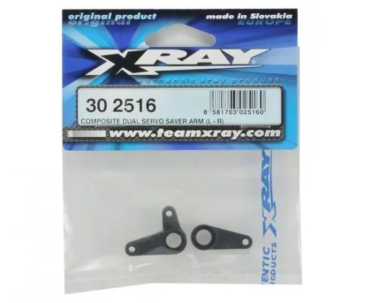 XRay Composite Dual Servo Saver Arm (L+R) &mdash; image 2 of 3
