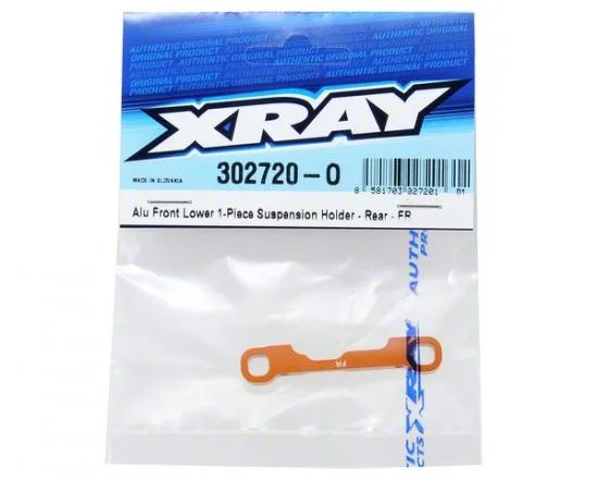 XRay Aluminium Front Lower 1 Piece Suspension Holder - Rear - Fr — image 3 of 3