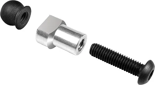 XRay Roll Center Aluminium Holder - Set (2)