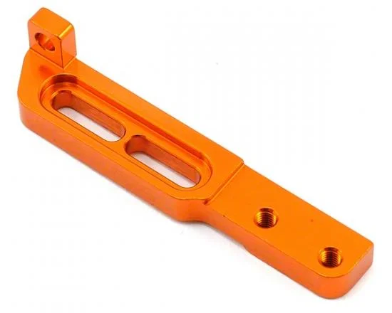 XRay T414 Aluminium Motor Mount - Orange — image 2 of 3