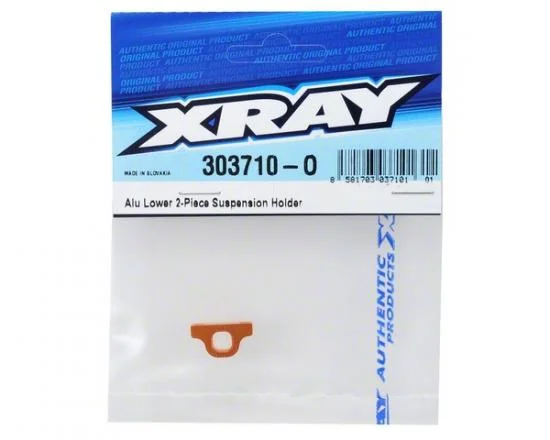 XRay Aluminium Lower 2 Piece Suspension Holder — image 3 of 3
